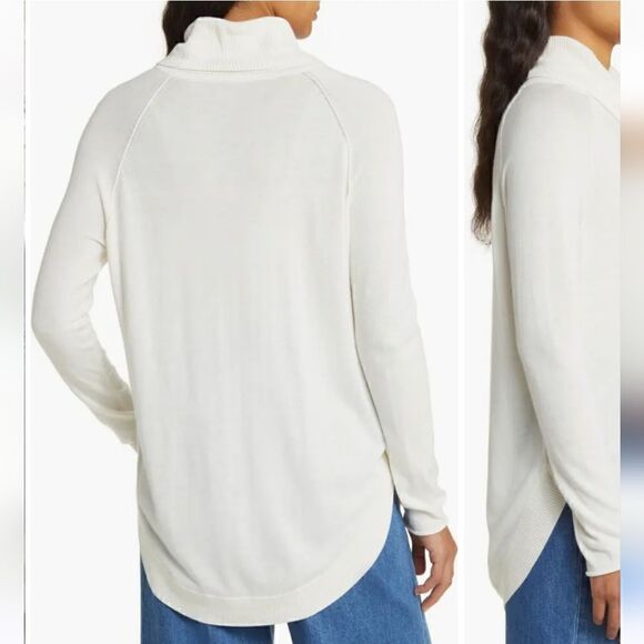 Turtleneck Tunic SweaterCaslon® - Picture 2 of 5